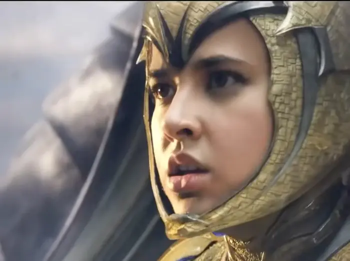 Power Rangers - Megazord Slaps Rita Repulsa meme | image tagged in memes | made with Piñata Farms meme generator