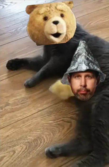 cat pushes away a small duck meme | image tagged in memes | made with Piñata Farms meme generator
