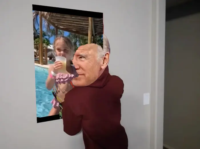 Plainrock124 kisses the Billie Eilish poster meme | image tagged in memes | made with Piñata Farms meme generator