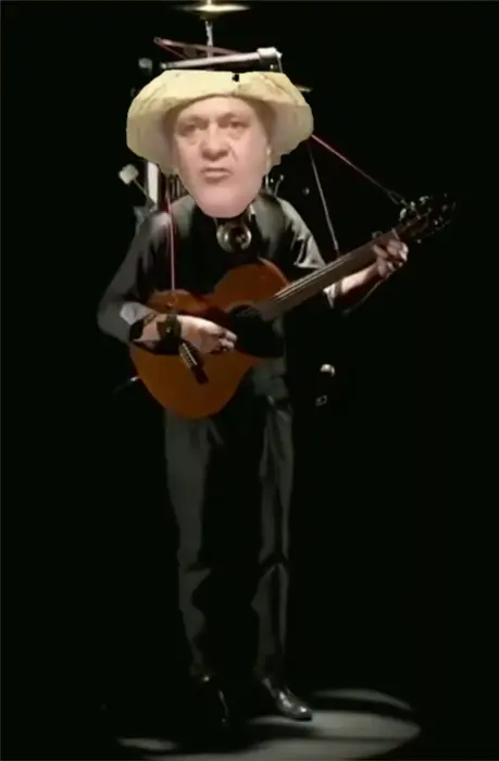 Multitasking musician meme | image tagged in memes | made with Piñata Farms meme generator