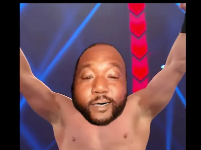 WWE Network: broke guitar on his back meme | image tagged in memes | made with Piñata Farms meme generator