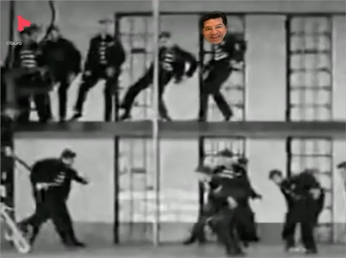 Elvis Presley - Jailhouse Rock meme | image tagged in memes | made with Piñata Farms meme generator