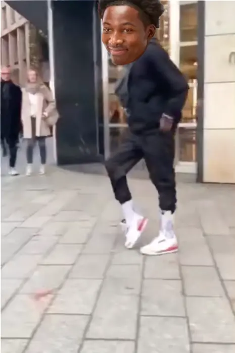 Like Michael Jackson's moonwalk meme | Minga | image tagged in memes | made with Piñata Farms meme generator