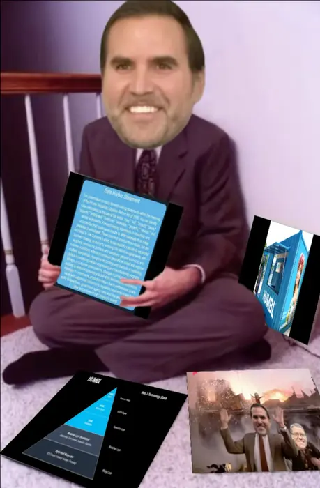 Bill Clinton listening to music meme | image tagged in memes | made with Piñata Farms meme generator