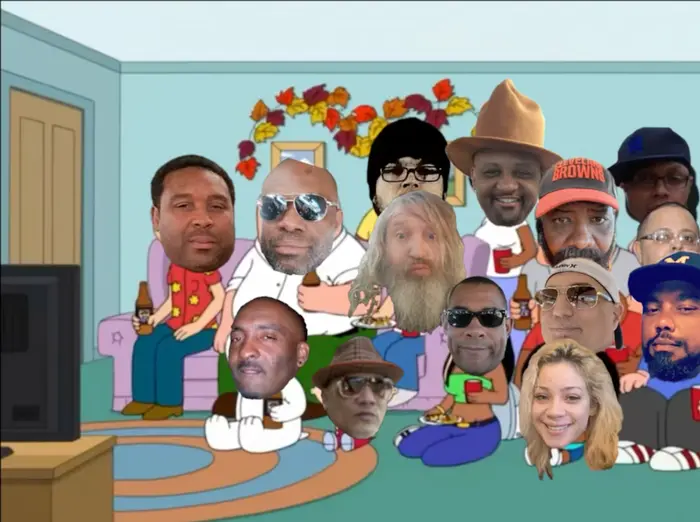 Family Guy: The Cosby Show meme | image tagged in memes | made with Piñata Farms meme generator