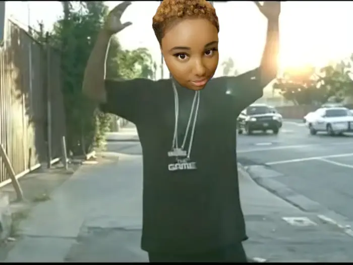 The Game - It's Okay (One Blood) ft. Junior Reid meme | image tagged in memes | made with Piñata Farms meme generator