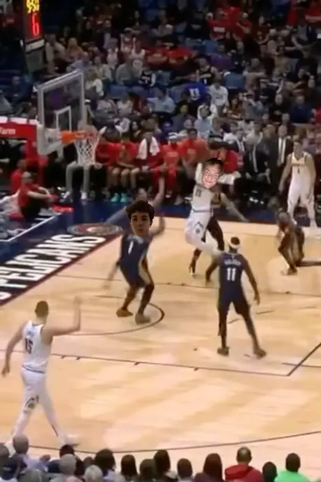 Zion Williamson's Block meme | image tagged in memes | made with Piñata Farms meme generator