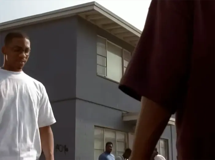 Cane vs. Ilena`s cousin in Menace 2 Society meme | image tagged in memes | made with Piñata Farms meme generator