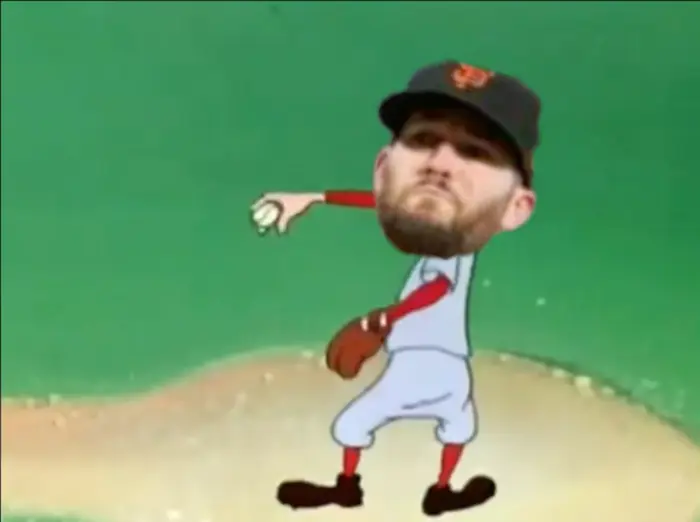 Baseball Bugs Conga Line meme | image tagged in memes | made with Piñata Farms meme generator