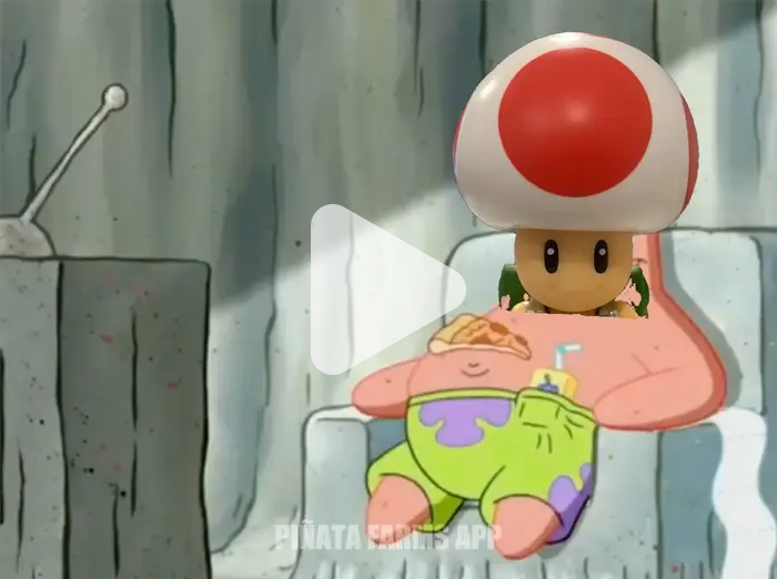 Toad Watching Despicable Me 3. video meme - Piñata Farms - The best ...