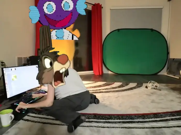 I’M BEING CHASED! - Ricky Berwick meme | Brer Rabbit is scared of Felix | image tagged in memes | made with Piñata Farms meme generator