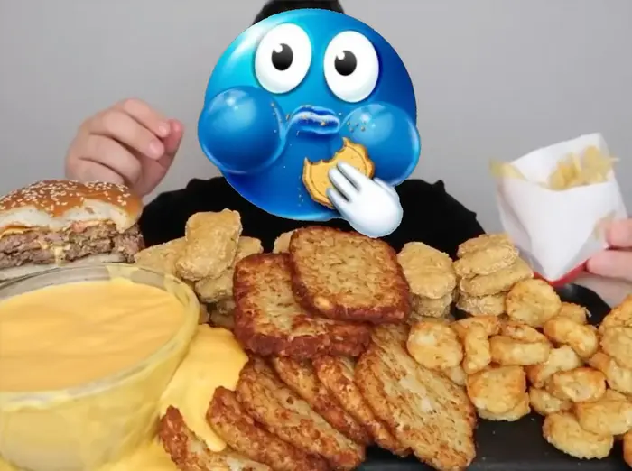 Nikocado Avocado - Where's the cheese ? meme | Emoji mukbang @bandu | image tagged in memes | made with Piñata Farms meme generator