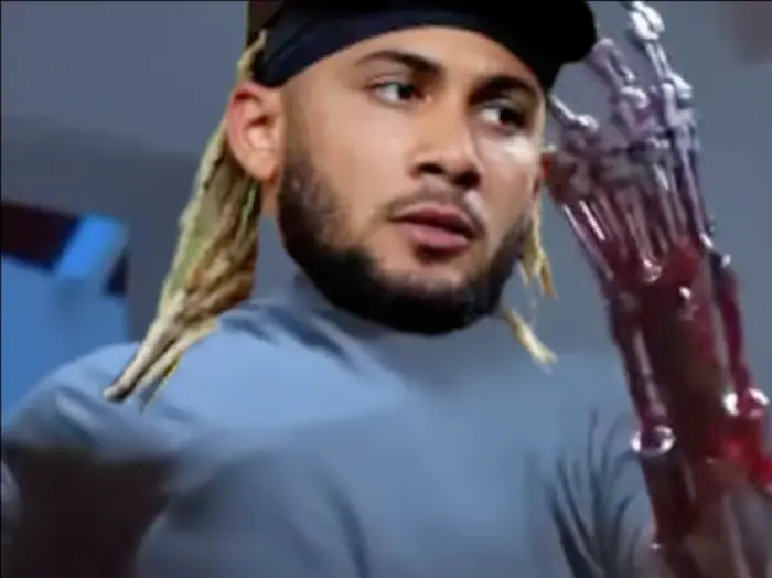 Terminator - hand scene meme | Even | image tagged in memes | made with Piñata Farms meme generator