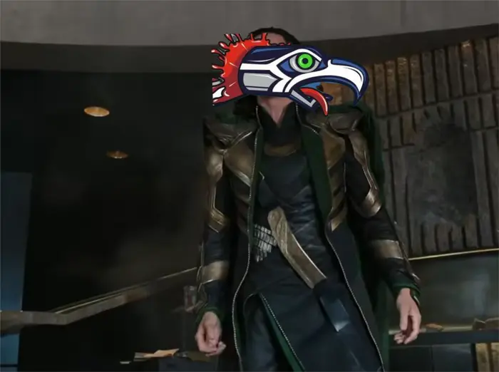 The Avengers - Loki and Hulk meme | image tagged in memes | made with Piñata Farms meme generator