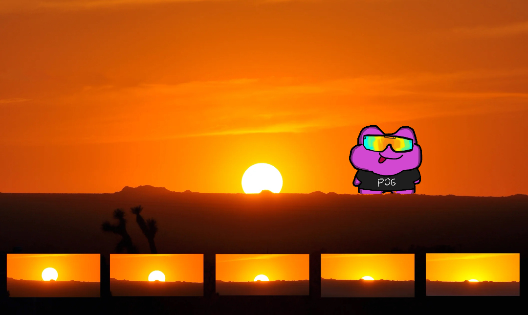 Sunset meme | image tagged in memes | made with Piñata Farms meme generator