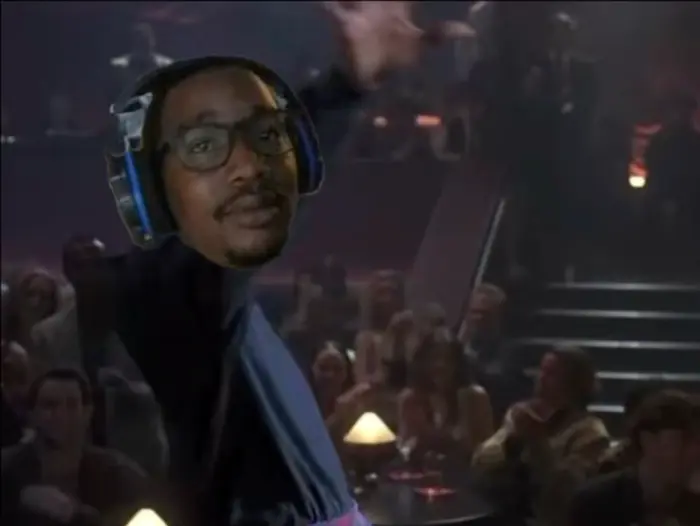 Reggie vs Buddy The nutty professor meme | image tagged in memes | made with Piñata Farms meme generator