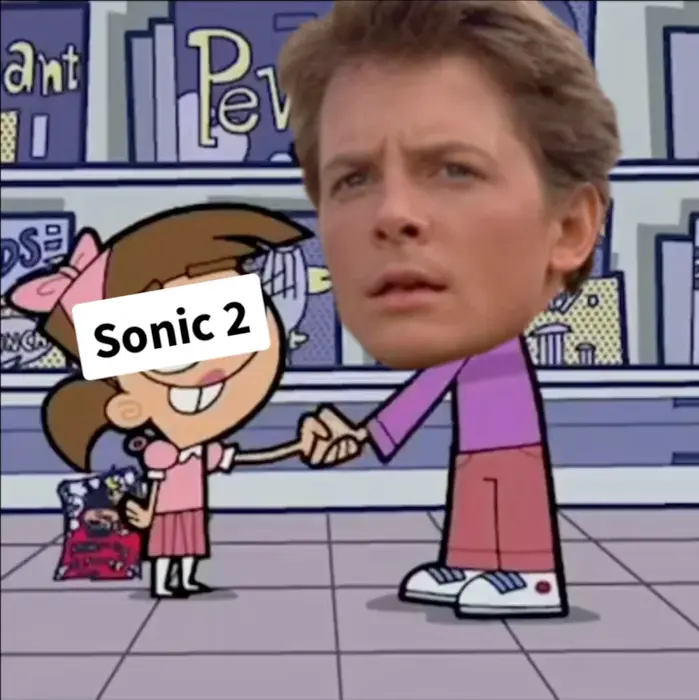 The Fairly Oddparents -You are my new best friend meme | #sonicthehedgehog2 Is Out | image tagged in memes: sonicthehedgehog2 | made with Piñata Farms meme generator