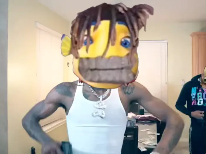 Step On Shit - YoungBoy Never Broke Again meme | image tagged in memes | made with Piñata Farms meme generator