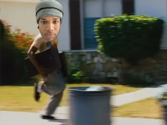 Ezel - run away with cases meme | image tagged in memes | made with Piñata Farms meme generator