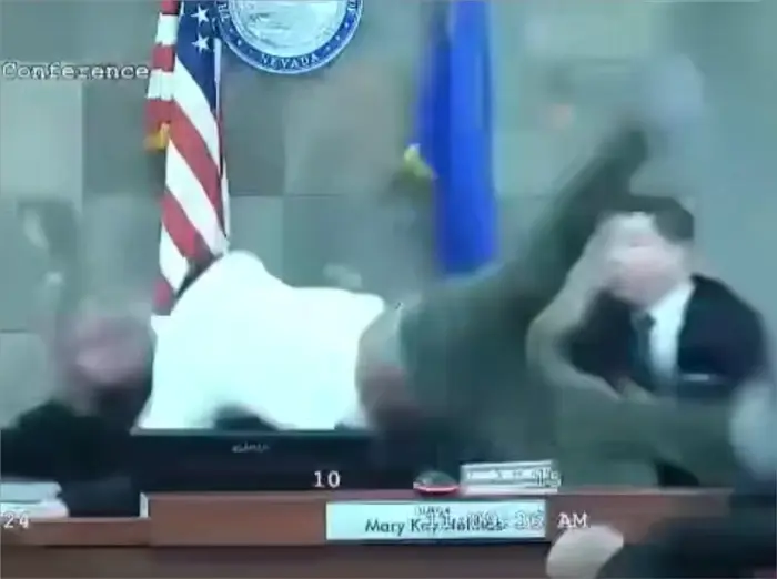 Judge attacked in court during sentencing meme | image tagged in memes | made with Piñata Farms meme generator