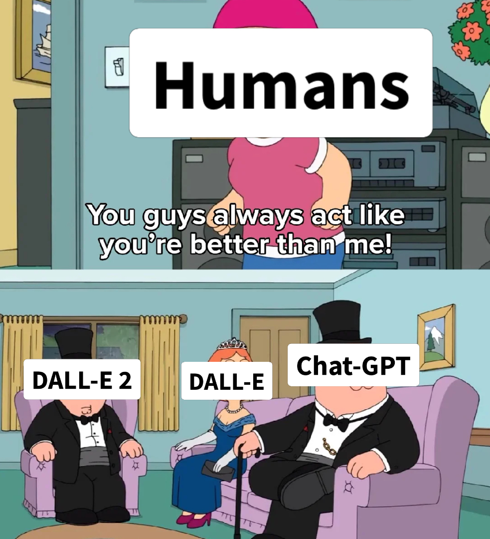 family guy: your better than me meme | image tagged in memes | made with Piñata Farms meme generator