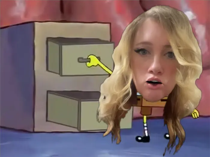 spongebob is going crazy meme | image tagged in memes | made with Piñata Farms meme generator