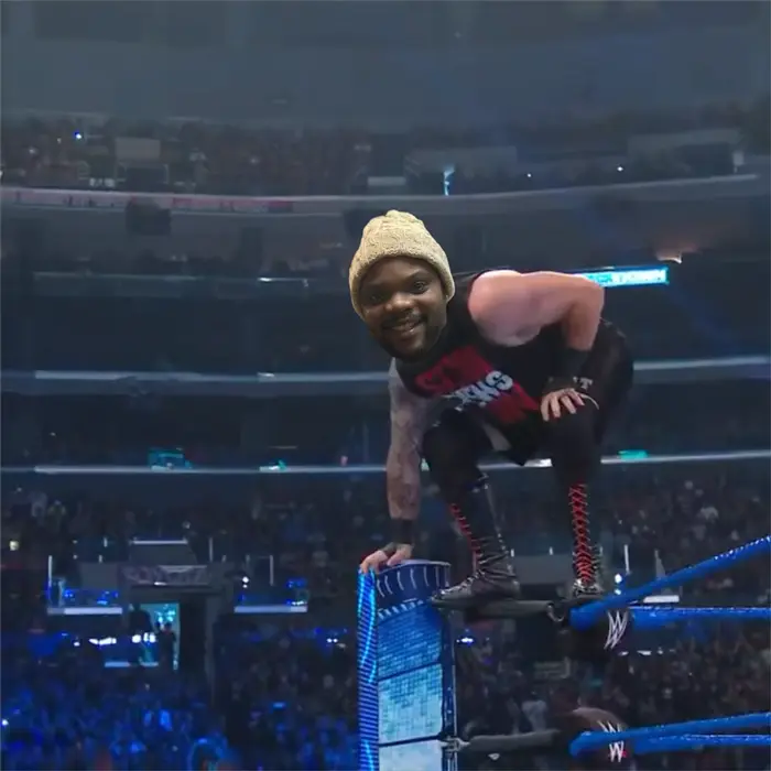 WWE top rope body slam meme | When I don’t clean the hair off the sink after doing my hair . | image tagged in memes | made with Piñata Farms meme generator