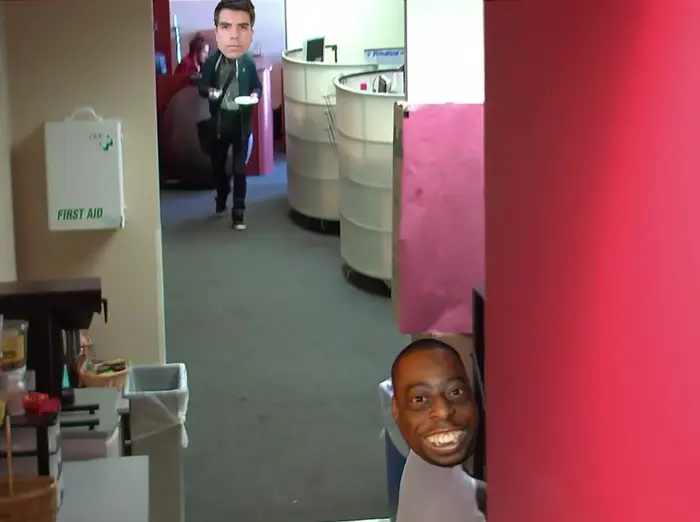 Jackass 3D - Powdered High Five meme | image tagged in memes | made with Piñata Farms meme generator