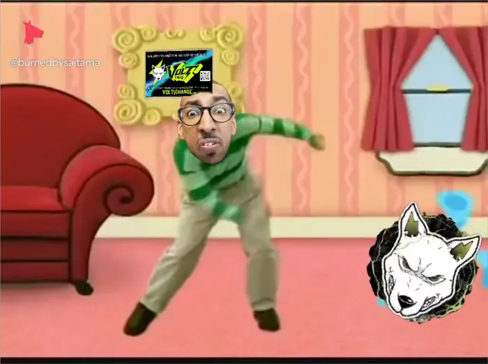 Blue's Clues mail song meme | image tagged in memes | made with Piñata Farms meme generator