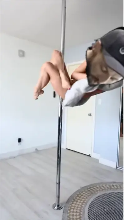 Pole dancer at quarantine meme | image tagged in memes | made with Piñata Farms meme generator