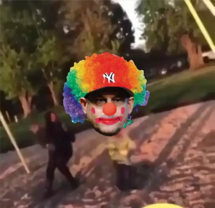 knocked out the kid swinging meme | image tagged in memes | made with Piñata Farms meme generator