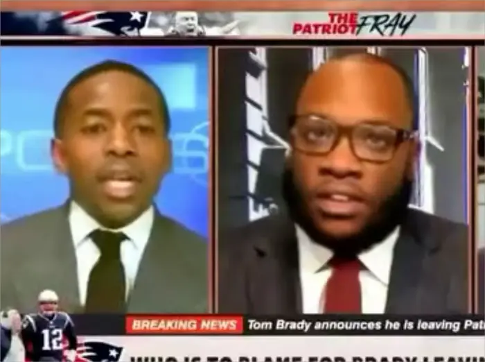 Stephen A Smith about Tom Brady meme | image tagged in memes | made with Piñata Farms meme generator