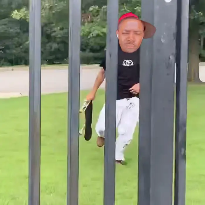 Skateboarder smashes skateboard meme | image tagged in memes | made with Piñata Farms meme generator