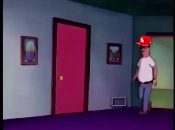 Hank Hill "I'm about to Bust" meme | image tagged in memes | made with Piñata Farms meme generator