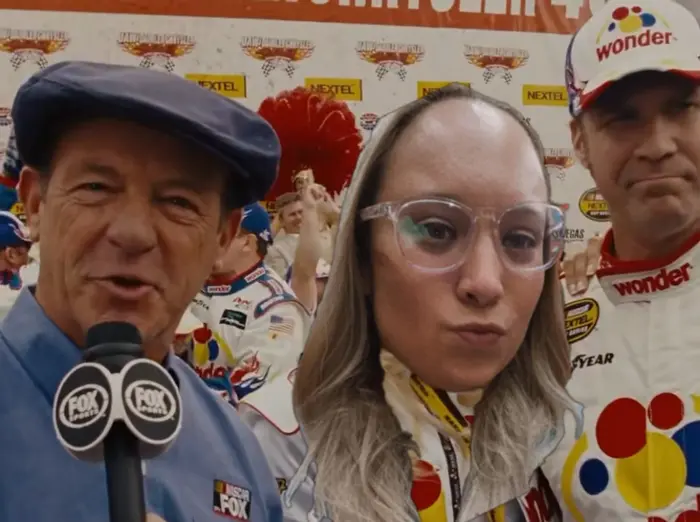 Ricky Bobby post win interview meme | image tagged in memes | made with Piñata Farms meme generator