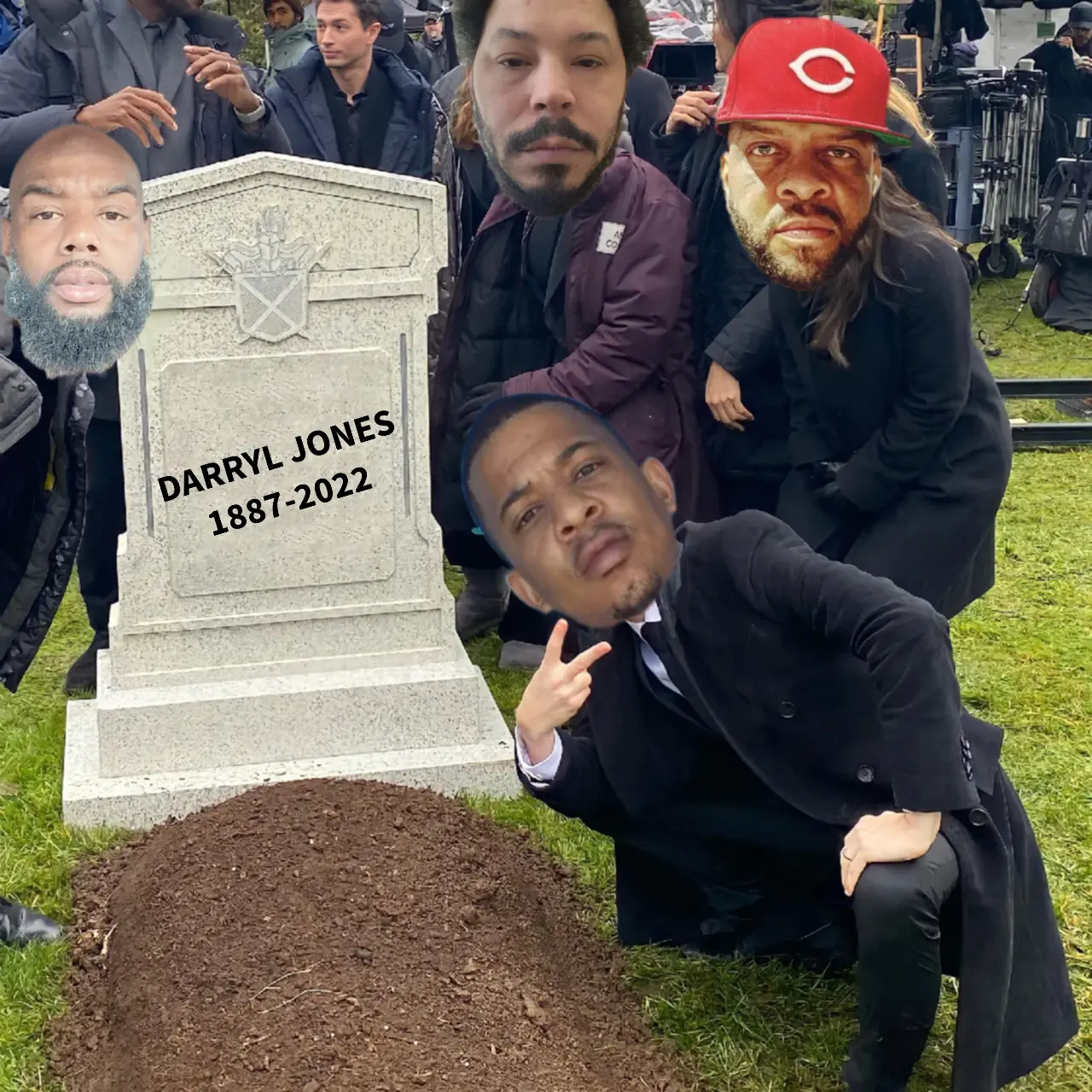 Posted up at the funeral meme | image tagged in memes | made with Piñata Farms meme generator