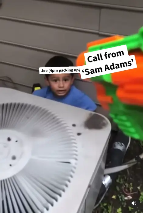 Little kid getting shot with a nerf gun meme | image tagged in memes | made with Piñata Farms meme generator