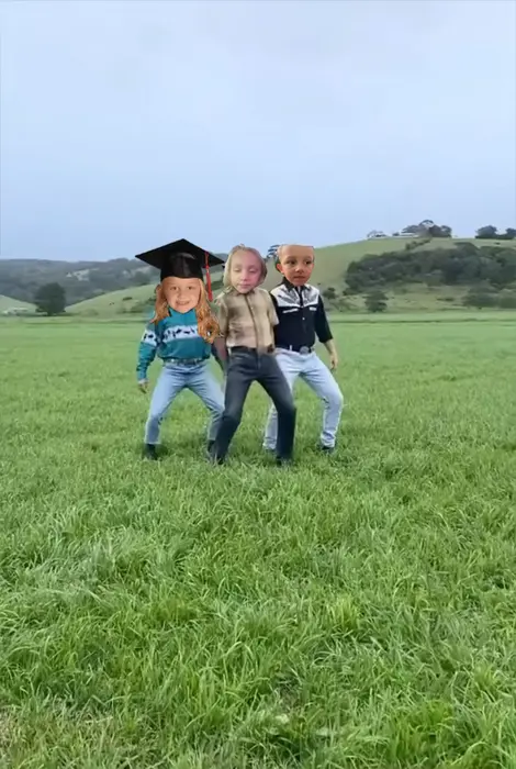 Cowboy dance trio meme | image tagged in memes | made with Piñata Farms meme generator