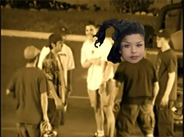 Mike Vallely Fights 4 Guys meme | image tagged in memes | made with Piñata Farms meme generator