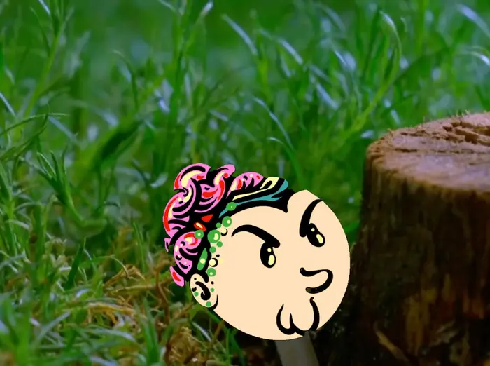 Mushroom growing meme | #wonky #goon #shroom | image tagged in memes: shroom, goon, wonky | made with Piñata Farms meme generator