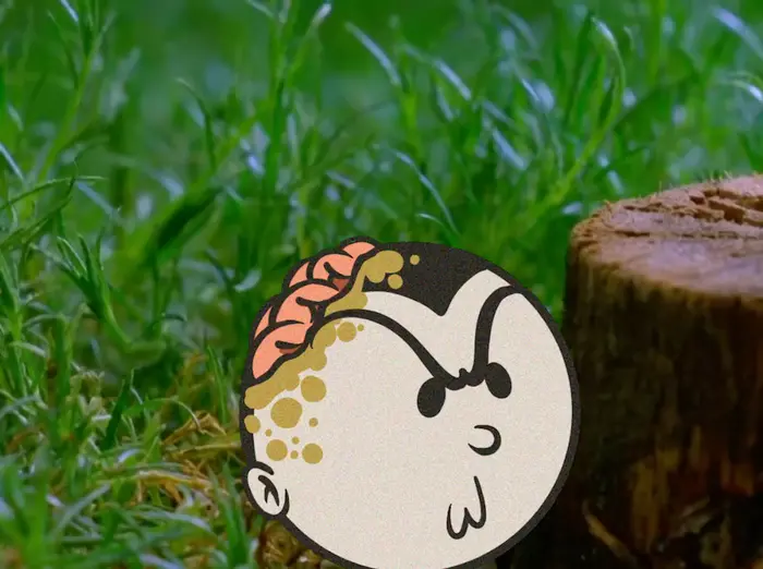 Mushroom growing meme | #Zombie #goon #shroom | image tagged in memes: shroom, zombie, goon | made with Piñata Farms meme generator