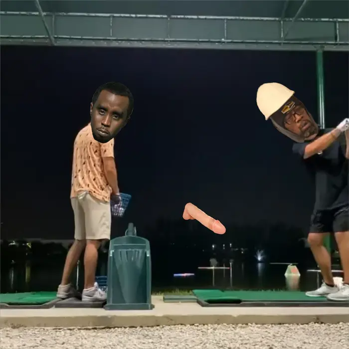 Training on the driving range meme | image tagged in memes | made with Piñata Farms meme generator
