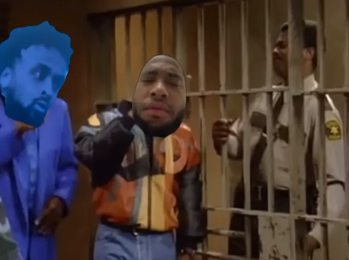Martin getting out of jail meme | image tagged in memes | made with Piñata Farms meme generator