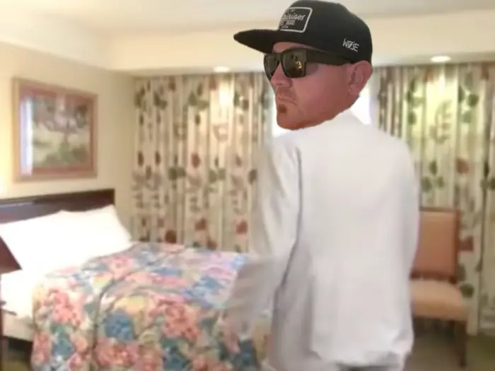 Borat - King in the castle meme | image tagged in memes | made with Piñata Farms meme generator