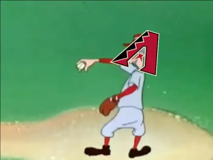 Baseball Bugs Conga Line meme | image tagged in memes | made with Piñata Farms meme generator