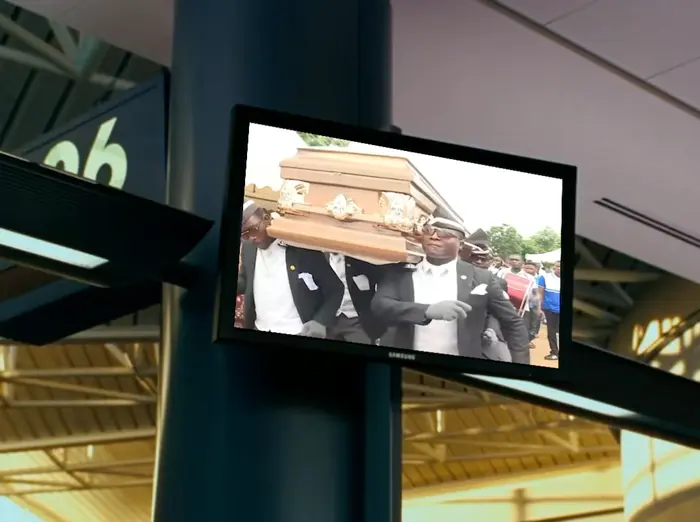 Ocean's Thirteen - Ending Scene meme | image tagged in memes | made with Piñata Farms meme generator