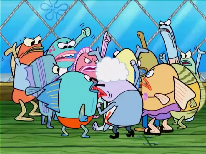 SpongeBob -  Squidward Quits meme | image tagged in memes | made with Piñata Farms meme generator