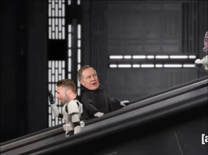 Robot Chicken | Emperor Escalator meme | image tagged in memes | made with Piñata Farms meme generator