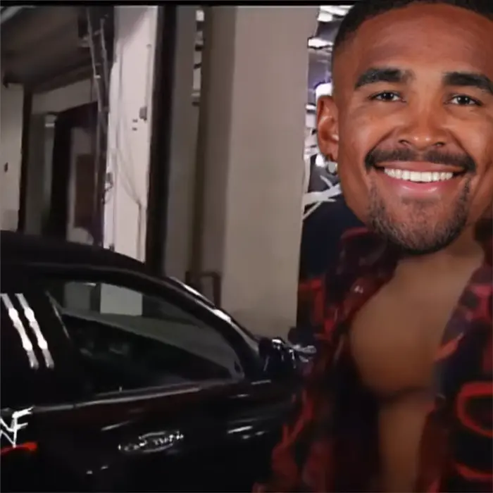 WWE Rock Hits Vince with trash can lid meme | image tagged in memes | made with Piñata Farms meme generator