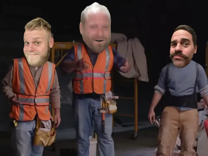 Construction Workers React to "Wrecking Ball" meme | image tagged in memes | made with Piñata Farms meme generator